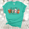 I Run On Coffee And Christmas Cheer, Coffee Lover, Christmas Lover, Holiday Tee, Premium Unisex Tee, 2x, 3x, 4x, Plus Size Available