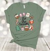 Tis The Season, Mittens,Christmas Baking, Christmas Candy, Christmas, Premium Unisex Tee, Plus Size 2x. 3x, 4x, Christmas Holiday Tee