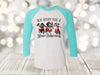 We Woof You A Merry Christmas, Dog Christmas, Cute Dog Christmas, Christmas Raglan, Next Level Raglan Three Quarter Sleeve