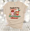 Fueld By Coffee And Christmas Cheer, Coffee Lover, Christmas Coffee, Fun Christmas Design, Premium Soft Unisex Tee, Plus Size 2x, 3x, 4x