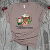 Hot Cocoa And Christmas Movies, Christmas Tee, Premium Soft Unisex Shirt, Plus Sizes Available 2x Holiday, 3x Holiday, 4x Holiday