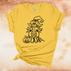 Chicken Witch, Chicken Tee Shirt, Halloween Chicken Shirt, Premium Soft Unisex Tee, Plus Size 2x, 3x, 4x Plus Sizes Available