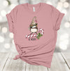 Be Merry, Candy Cane, Chickadee Bird, Cute Bird Shirt, Christmas Bird, Premium Unisex Tee, Plus Size 2x, 3x, 4x