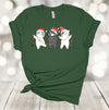 Christmas Cats With Christmas Lights, Cute Cats, Christmas Cats, Premium Unisex Tee, Plus Size 2x, 3x, 4x