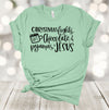 Christmas Lights, Hot Chocolate, Pajamas And Jesus, Christian Tee Shirt, Premium Soft Unisex Tee, Plus Size 2x, 3x, 4x