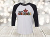 Christmas Raglan, Merry Christmas, Christian Christmas, Cross, Christian Raglan, Next Level Raglan Three Quarter Sleeve, Choice Of Colors