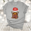 Christmas Shirt, Chicken With Christmas Lights, Rooster With Christmas Lights, Premium Soft Unisex Shirt, Plus Sizes Available 2x, 3x, 4x