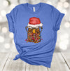 Christmas Shirt, Chicken With Christmas Lights, Rooster With Christmas Lights, Premium Soft Unisex Shirt, Plus Sizes Available 2x, 3x, 4x