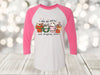 I Run On Coffee And Christmas Cheer, Christmas Coffee, Cute Christmas Tee, Next Level Raglan Three Quarter Sleeve, Plus Sizes Available