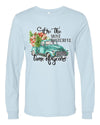 Christmas Shirt, It's The Most Wonderful Time Of Year, Old Truck, Christmas, Bella Canvas Long Sleeve Unisex, 2x, 3x, Plus Size Available