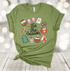 Tis The Season, Mittens,Christmas Baking, Christmas Candy, Christmas, Premium Unisex Tee, Plus Size 2x. 3x, 4x, Christmas Holiday Tee