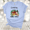 Christmas Shirt, Camping IS Just How I Roll, Santa And Christmas Tree, Merry Christmas, Premium Unisex Tee, 2x, 3x, 4x, Plus Size Available