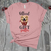 Official Gift Sniffer, Dog Lover Christmas Gift, Cute Dog Shirt, Premium Soft Unisex Tee, Plus Size 2x, 3x, 4x Available