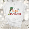 Christmas Shirt, I am A Happy Camper At Christmas, Holiday Camp, Camping Shirt, Camp Shirt, Premium Soft Unisex Shirt, Plus Sizes Available