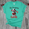 Oh Christmas Treat, Cute Dog Shirt, Dog Lover Christmas Gift, Cute Dog Shirt, Premium Soft Unisex Tee, Plus Size 2x, 3x, 4x Available