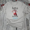 Santa's Little Helper, Cute Dog Shirt, Dog Lover Christmas Gift, Cute Dog Shirt, Premium Soft Unisex Tee, Plus Size 2x, 3x, 4x Available