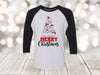 Cute Cat Christmas Trees, Cat Tree, Cat Christmas, Cat Lover, Christmas Raglan, Next Level Raglan Three Quarter Sleeve