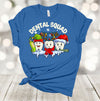 Christmas Shirt, Dentist Squad, Dental Office Christmas, Dentist Office Shirt, Group Shirt, Premium Soft Unisex Tee, Plus Size 2x, 3x, 4x