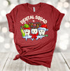 Christmas Shirt, Dentist Squad, Dental Office Christmas, Dentist Office Shirt, Group Shirt, Premium Soft Unisex Tee, Plus Size 2x, 3x, 4x