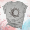 Mandala Sun And Moon, Boho Sun And Moon, Hippie Shirts, Sun And Moon Design, Premium Unisex Tee, 2x, 3x, 4x, Plus Size Available