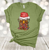 Christmas Shirt, Chicken With Christmas Lights, Rooster With Christmas Lights, Premium Soft Unisex Shirt, Plus Sizes Available 2x, 3x, 4x