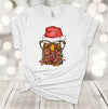 Christmas Shirt, Chicken With Christmas Lights, Rooster With Christmas Lights, Premium Soft Unisex Shirt, Plus Sizes Available 2x, 3x, 4x