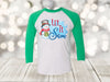 Christmas Raglan, Let It Snow, Snowman Raglan, Winter Snowman, Holiday, Snow Days, Love Winter, Next Level Raglan, 3/4  Sleeves