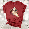 Christmas Shirt, Wild About Christmas, Christmas Lips, Red Lips, Fun Christmas Tee, Premium Unisex Tee, Size 2x, 3x, 4x Plus Size Available