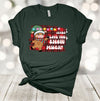 Christmas Shirt, Jesus Loves You Snow Much, Christmas Cow, Buffalo Plaid, Holiday Cow, Premium Soft Unisex Tee, Plus Size 2x, 3x, 4x