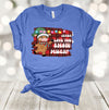 Christmas Shirt, Jesus Loves You Snow Much, Christmas Cow, Buffalo Plaid, Holiday Cow, Premium Soft Unisex Tee, Plus Size 2x, 3x, 4x