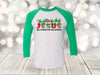 Christmas Raglan, Jesus Is The Reason For The Season, Christian Raglan, Plus Sized Available, Next Level Raglan Three Quarter Sleeve