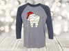 Christmas Raglan, Christmas Tooth, Tooth With Christmas Lights, Dentist, Premium Raglan 3/4 Sleeve, Plus Size Available 2x, 3x Holiday Shirt