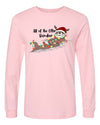 Christmas Shirt, All Of The Other Reindeer, Christmas Long Sleeve, Otter, Bella Canvas Long Sleeve Unisex, 2x, 3x, Plus Size Available