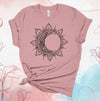 Mandala Sun And Moon, Boho Sun And Moon, Hippie Shirts, Sun And Moon Design, Premium Unisex Tee, 2x, 3x, 4x, Plus Size Available