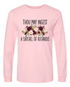 Funny Long Sleeve, Thou May Ingest A Satchel Of Richards, Great Friend Gift, 2x, 3x, Plus Size Available, Bella Canvas Long Sleeve Unisex