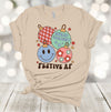 Christmas Shirt, Festive AF, Fun Christmas Ornament Shirt, Holiday Tee Shirt, Christmas Holiday, Premium Soft Unisex, Plus Sizes Available