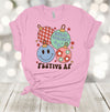 Christmas Shirt, Festive AF, Fun Christmas Ornament Shirt, Holiday Tee Shirt, Christmas Holiday, Premium Soft Unisex, Plus Sizes Available