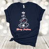 Christmas Nurse, Stethoscope Tree, Nurse Shirt, RN, Er Nurse, Premium Unisex Soft Tee Shirt, Plus Size Available, Nurse Gift, Nurse