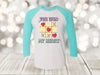 Valentine's Day Raglan, You Won MyHeart, Tic Tac Toe, Valentines Couple, Cute Hearts, Unisex Next Level Raglan Three Quarter Sleeve