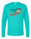 Christmas Shirt, All Of The Other Reindeer, Christmas Long Sleeve, Otter, Bella Canvas Long Sleeve Unisex, 2x, 3x, Plus Size Available