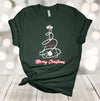 Christmas Nurse, Stethoscope Tree, Nurse Shirt, RN, Er Nurse, Premium Unisex Soft Tee Shirt, Plus Size Available, Nurse Gift, Nurse