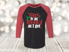 Christian Raglan, This Is As Merry As I Get, Christmas Funny Raglan, Gift For Anyone, Unisex Next Level Raglan Three Quarter Sleeve