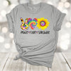 Tie Dye Shirt, Peace Love Sunshine, Premium Soft Unisex Tee, Plus Size Available, Sunflower Tee, Sunshine Sunflower, Tie Dye Sunflower