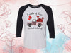 Valentine's Day Raglan, Loads Of Love, Special Delivery, Truck Full Of Hearts, Unisex Next Level Raglan Three Quarter Sleeve