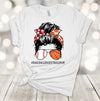 Sports Shirt, Messy Bun, Mom Of Both, Baseball Mom, Basketball Mom, Premium Soft Unisex Shirt, 2x, 3x, 4x, Plus Sizes Available