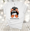 Sports Shirt, Messy Bun, #BASKETBALLLIFE, Basketball Player Mom, Basketball Grandma, Premium Unisex Shirt, 2x, 3x, 4x, Plus Size Available