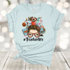 Teacher Shirt, #TEACHERLIFE, Messy Bun Teacher, Teacher Gift, Favorite Teacher, Premium Soft Unisex Tee, Plus Size 2x, 3x, 4x Available