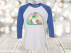 Easter Raglan, Easter Gnome, Easter Egg, Easter Chick, Egg Hunt, Next Level Raglan Three Quarter Sleeve, Choice Of Colors