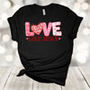 Valentine's Day Shirt, Love Like Jesus, Christian Valentine, Religious Valentine, Premium Soft Tee, Plus Sizes 2, 3x, 4x Available