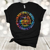 Motivational Shirt, Perfectly Imperfect, I'm Beautifully Broken, Disaster, Tie Dye, Premium Unisex Soft Tee, 2x, 3x, 4x, Plus Size Available